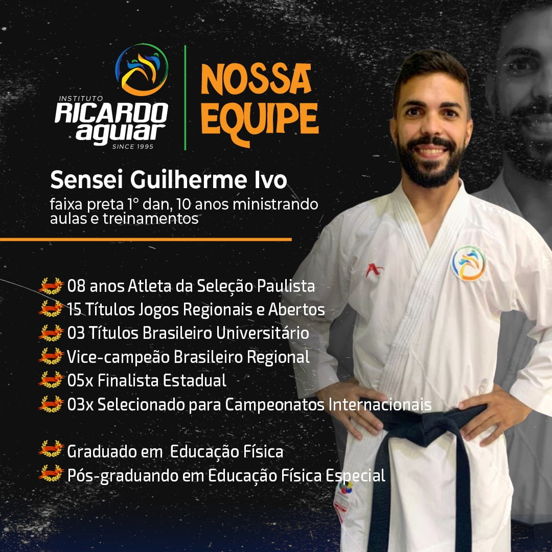 Ricardo Aguiar Sensei Faixa Preta 5dan