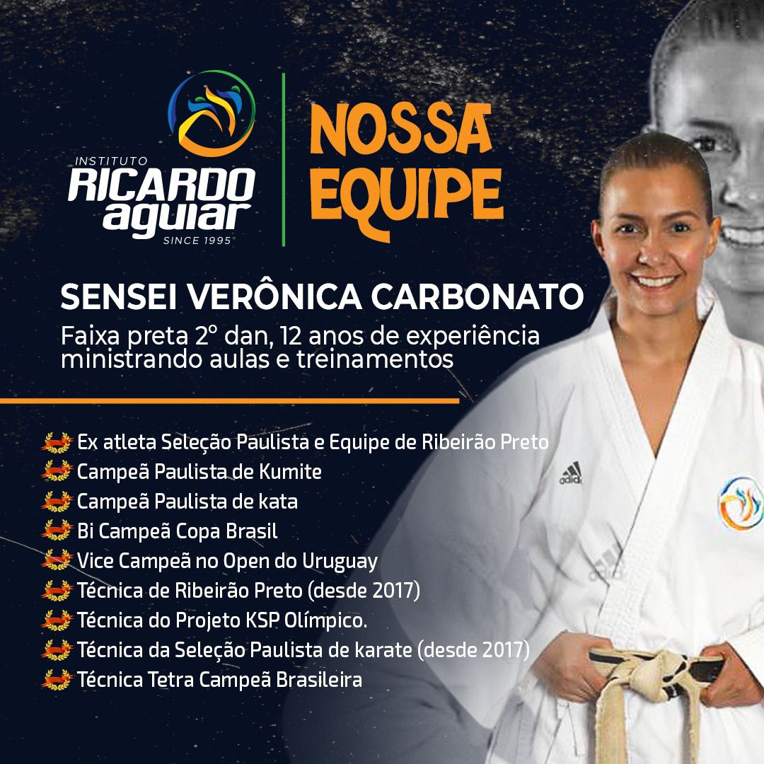 Veronica Carbonato Sensei Faixa Preta 2dan
